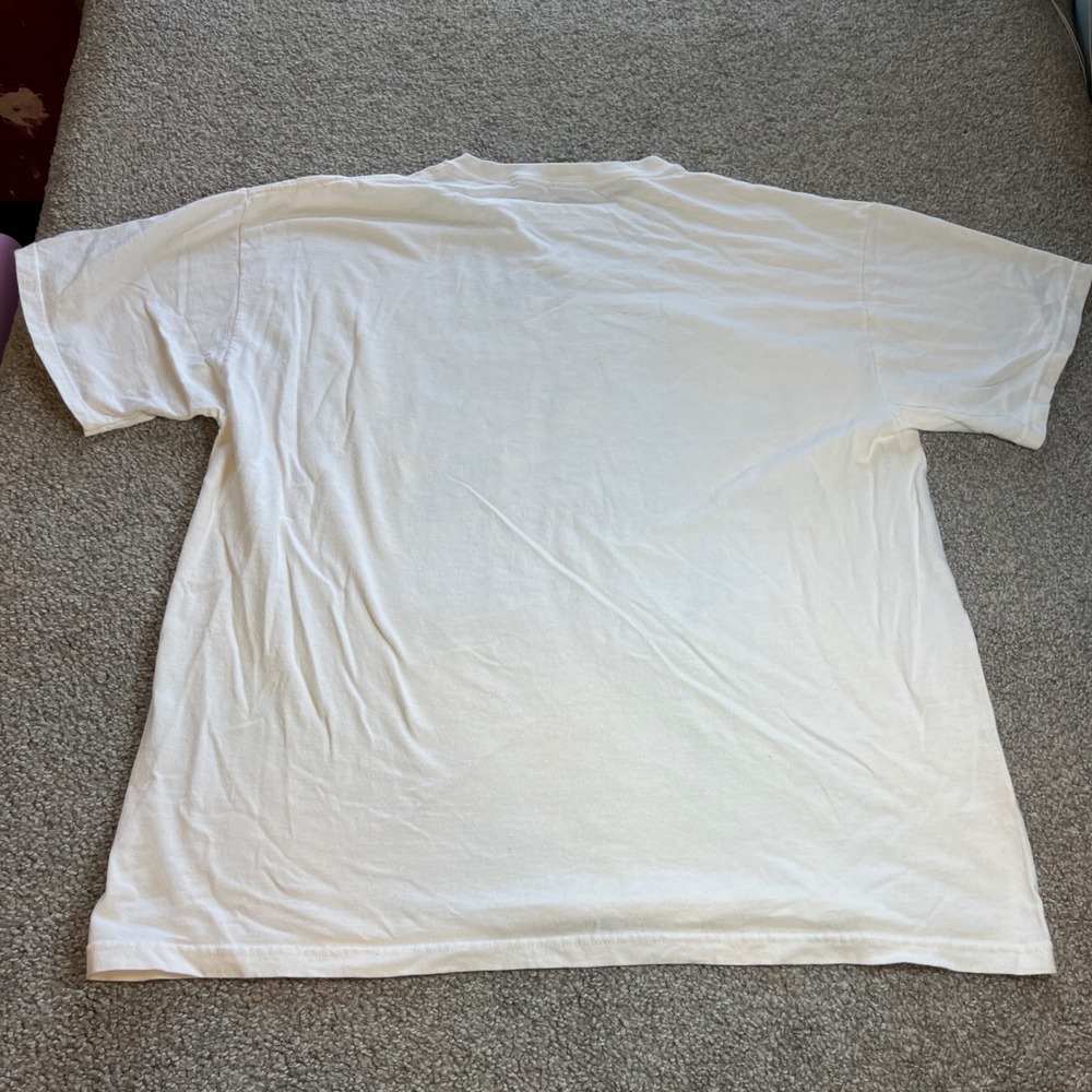 Nintendo Super Mario Bros Graphic shirt Men Large White Retro Character Print - Picture 7 of 13